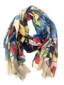 -- FABRIC :: BLUE PANSY