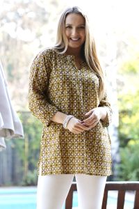 Chloe Geo Cotton Tunic